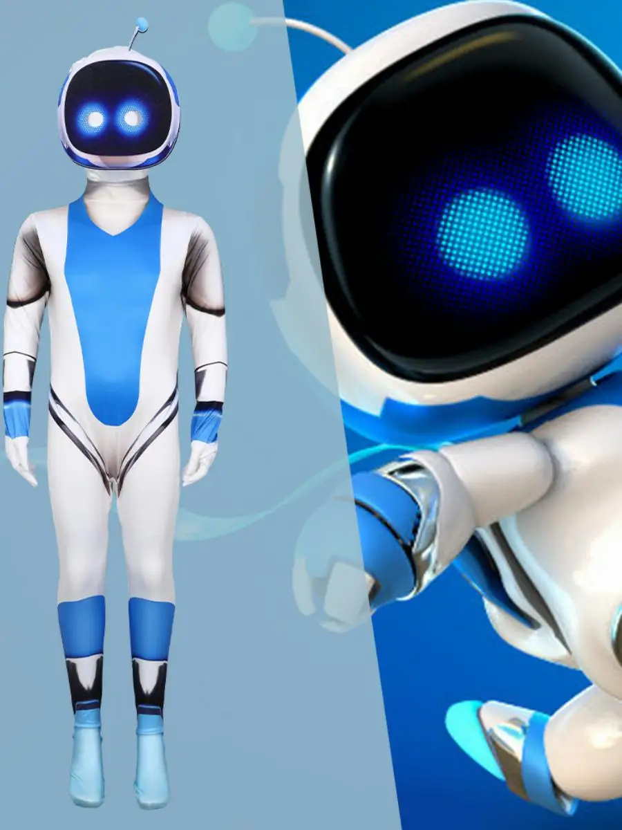 AstroBot Косплей Вселенная Робот Костюм для выступлений Хэллоуин Ролевой комбинезон Цельный костюм Сценический костюм Полиэстер Материал
AstroBot Косплей Вселенная Робот Костюм для выступлений Хэллоуин Ролевой комбинезон Цельный костюм Сценический костюм Полиэстер Материал