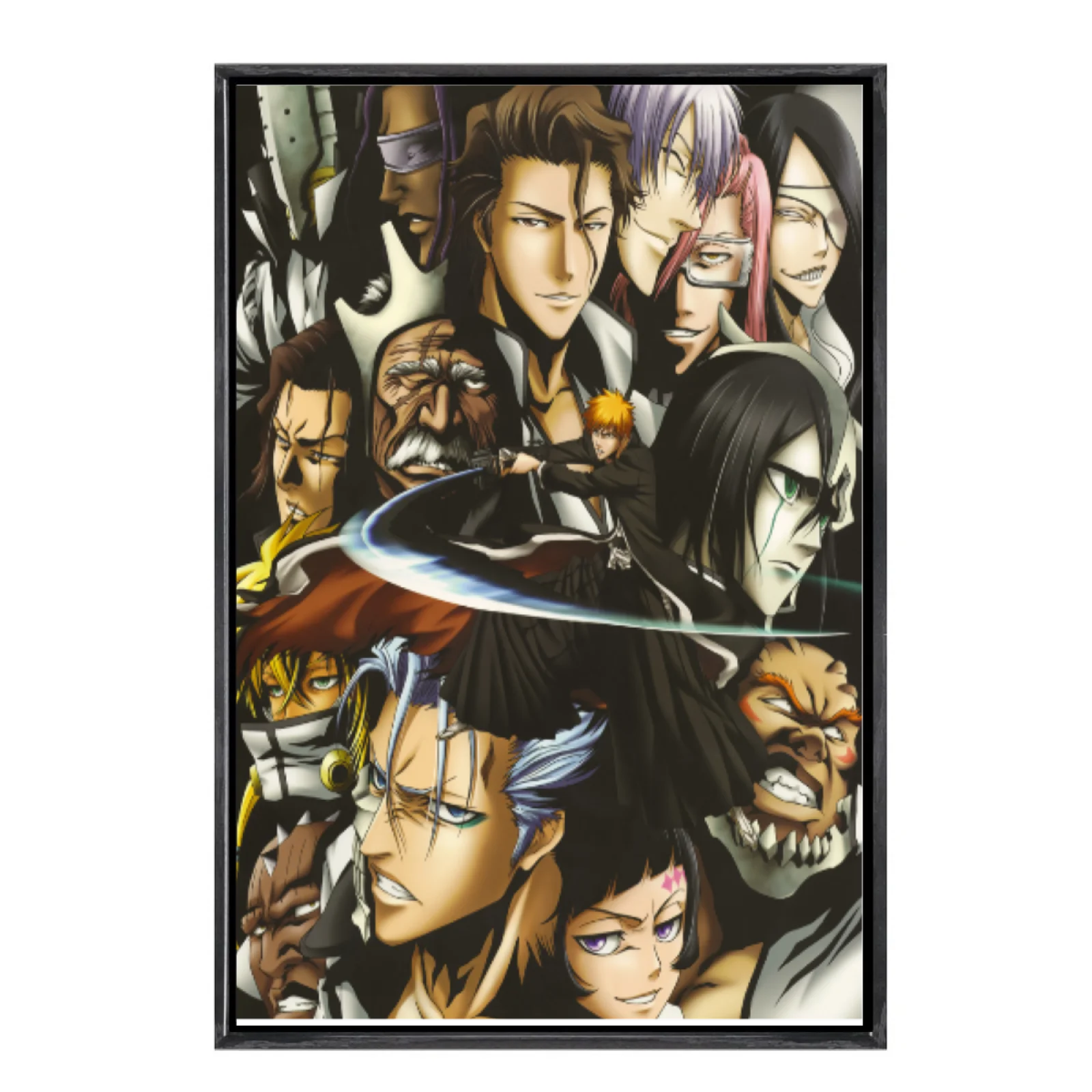 Японская манга, многоразмерный холст, постер в двойной рамке, настенное искусство, домашний декор отбеливателя для гостиной, спальни
Японская манга, многоразмерный холст, постер в двойной рамке, настенное искусство, домашний декор отбеливателя для гостиной, спальни