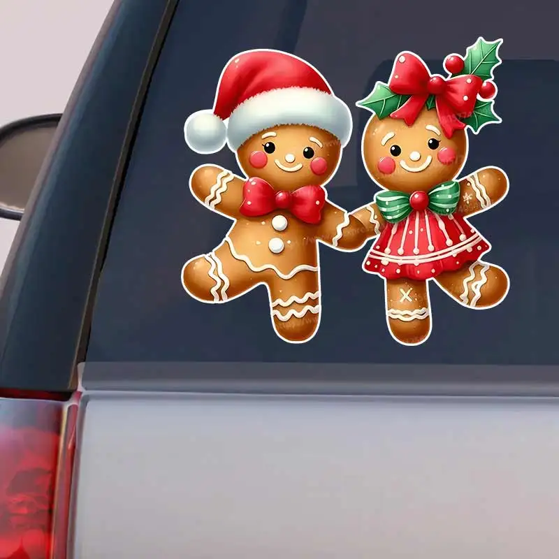 Christmas Gingerbread Holding Hands Car Sticker Waterproof Styling Automobiles Motorcycle Exterior Accessories Decals SH892
Christmas Gingerbread Holding Hands Car Sticker Waterproof Styling Automobiles Motorcycle Exterior Accessories Decals SH892
