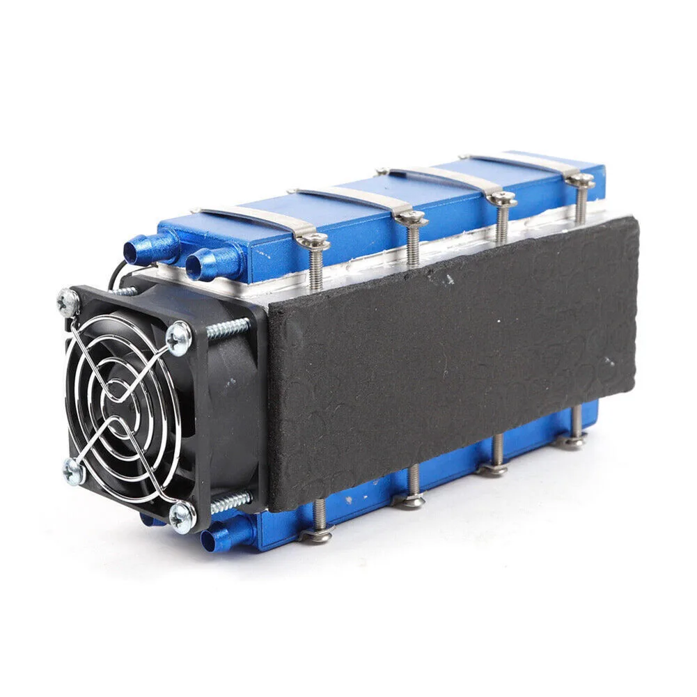 DIY Peltier Cooler Air Conditioner 10 Buckles 5m Water Pipe 8 Chip Cooling Fan Low Noise Protective Mesh Cover
DIY Peltier Cooler Air Conditioner 10 Buckles 5m Water Pipe 8 Chip Cooling Fan Low Noise Protective Mesh Cover