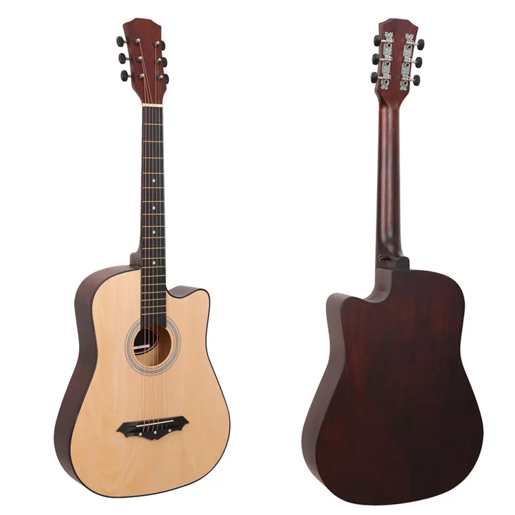 38 Inch Acoustic Guitar Brown Gray Black Blue Red Wood, Factory Direct Original Sound Acoustic Guitar
38 Inch Acoustic Guitar Brown Gray Black Blue Red Wood, Factory Direct Original Sound Acoustic Guitar