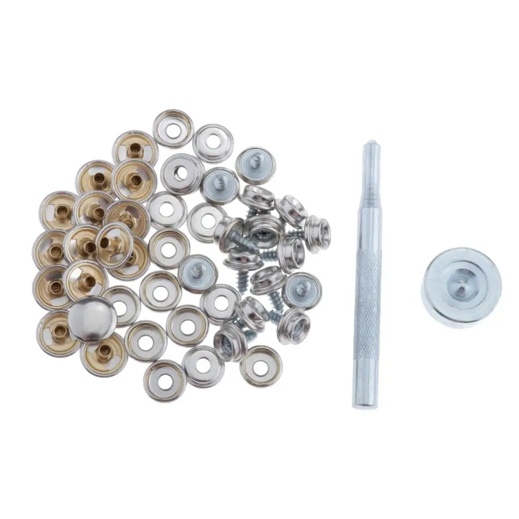 Copper Marine Hardware Snap Button Kit with Stainless Steel Screw Studs for Boat Covers Furniture Fastener Accessories
Copper Marine Hardware Snap Button Kit with Stainless Steel Screw Studs for Boat Covers Furniture Fastener Accessories