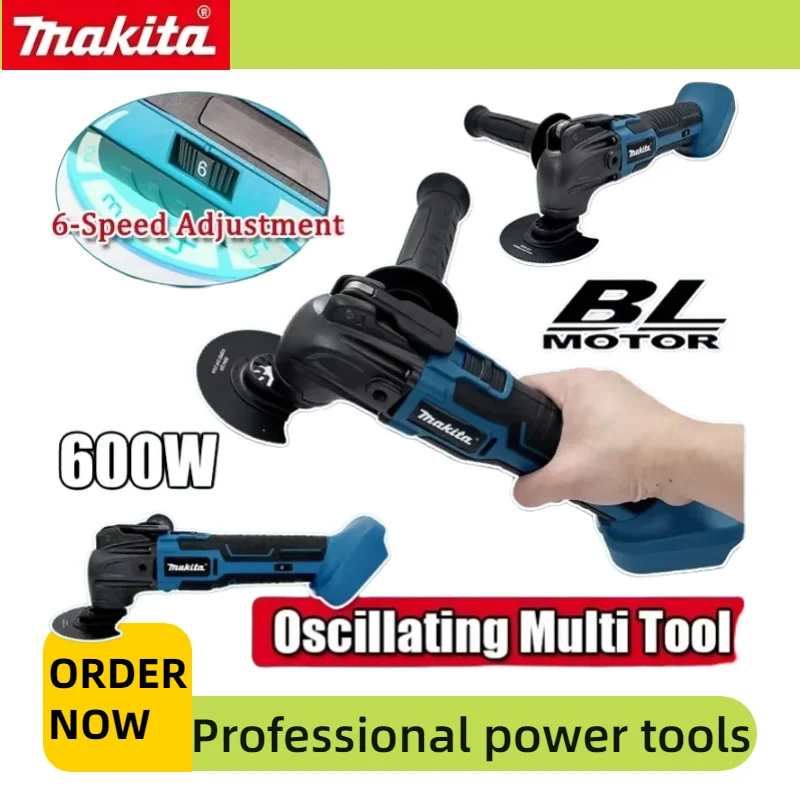Makita 18V Brushless Trimmer, Cordless Oscillating Power Tool with Quick Release & Quick-Change for Home and Workshop Use
Makita 18V Brushless Trimmer, Cordless Oscillating Power Tool with Quick Release & Quick-Change for Home and Workshop Use