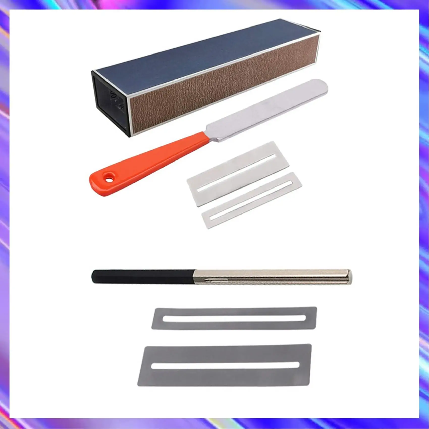 L71A Guitar Fret Tools Crowning File Fret Dressing File + Fretboard Guard Protector & Guitar Fingerboard Luthier Tool
L71A Guitar Fret Tools Crowning File Fret Dressing File + Fretboard Guard Protector & Guitar Fingerboard Luthier Tool