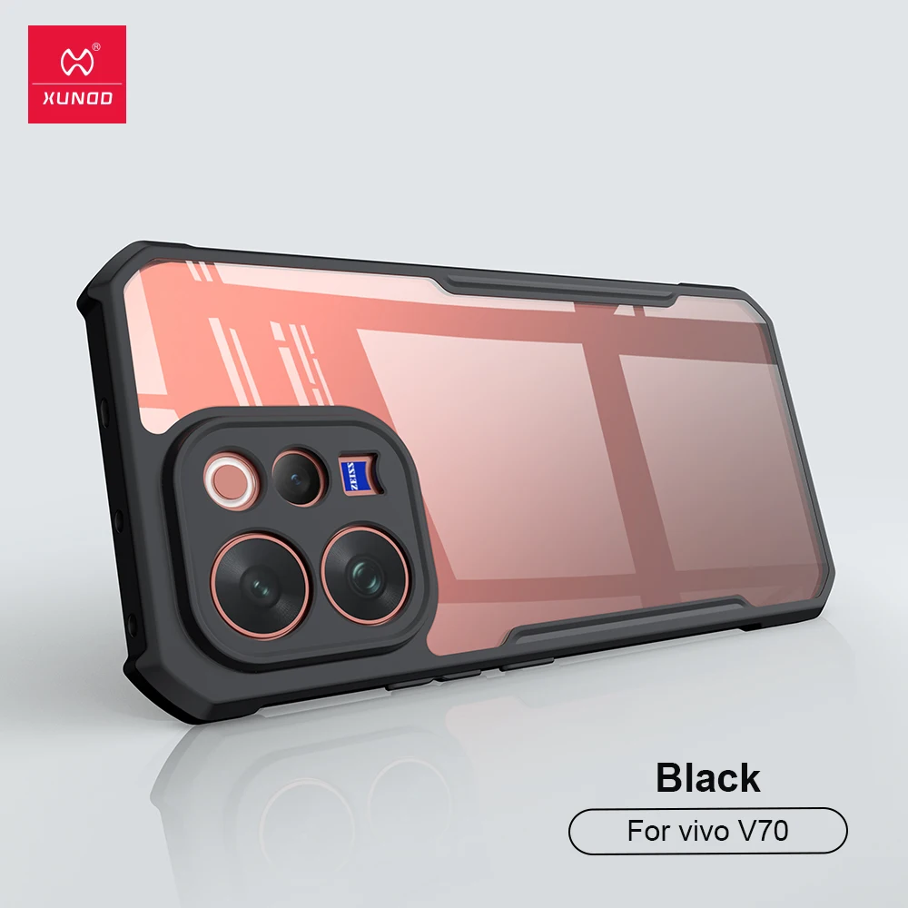 Suitable for Vivo V70/V70 Fe Mobile Phone Case Xundd Beetle Series Anti-Fall Full-Cover Transparent Back Panel
Suitable for Vivo V70/V70 Fe Mobile Phone Case Xundd Beetle Series Anti-Fall Full-Cover Transparent Back Panel