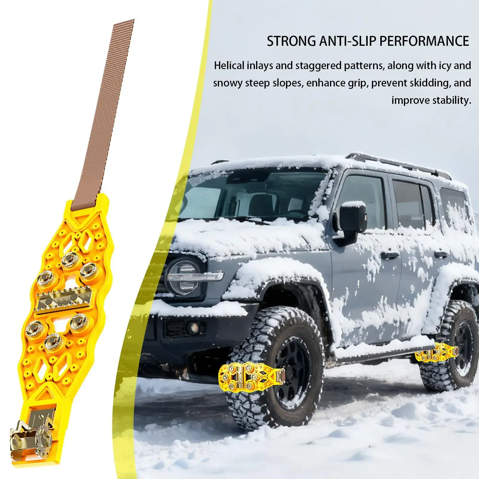 Tire Chains Anti-Slip Heavy-Duty Traction Devices Quiet Tire Chains For Pickup Trucks For Ice Winter Hiking Trailer Offroad Lawn
Tire Chains Anti-Slip Heavy-Duty Traction Devices Quiet Tire Chains For Pickup Trucks For Ice Winter Hiking Trailer Offroad Lawn
