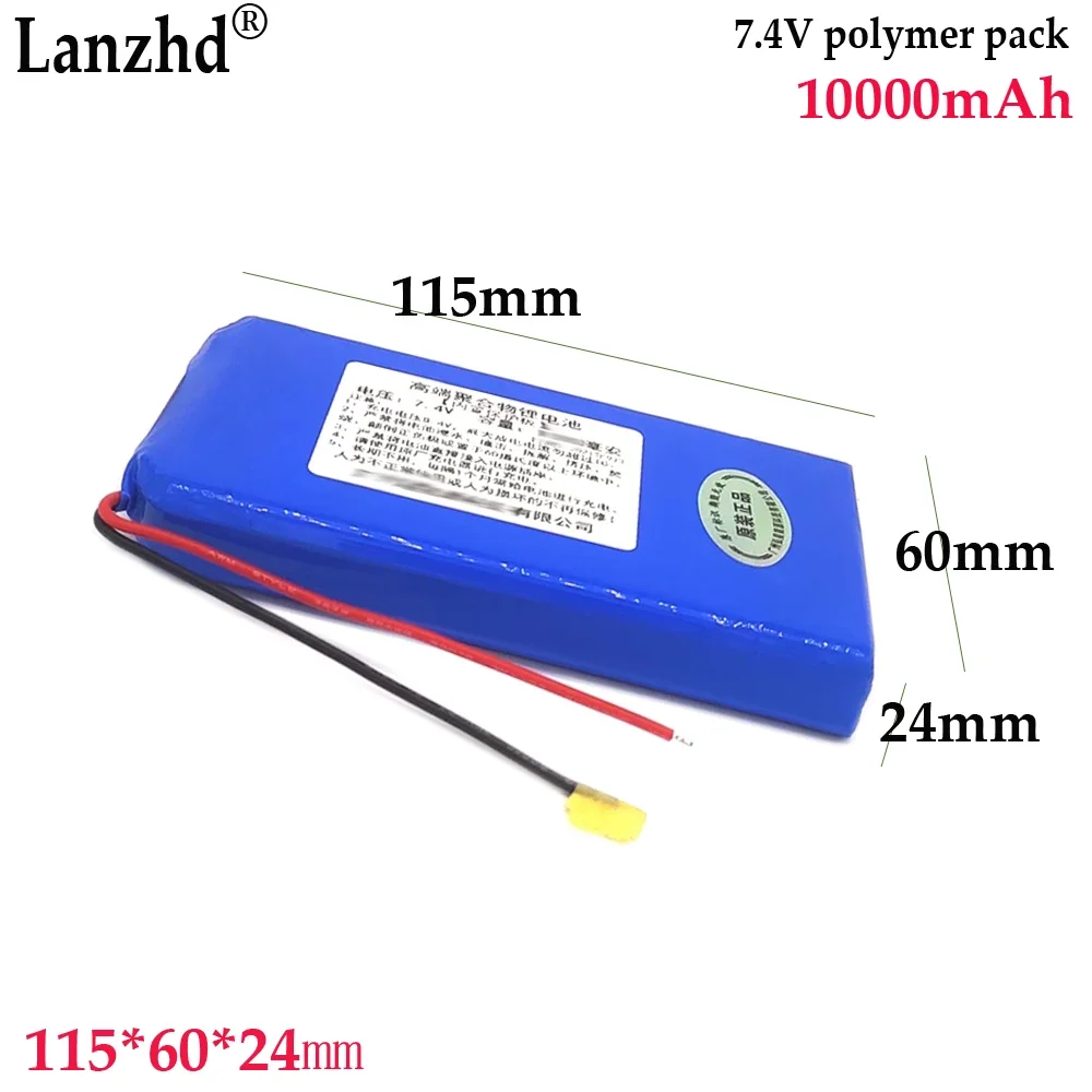 1-8pcs 7.4v 8.4V polymer lithium battery pack For Smart lock Large capacity Bluetooth speaker Small fan speaker batteries 10Ah
1-8pcs 7.4v 8.4V polymer lithium battery pack For Smart lock Large capacity Bluetooth speaker Small fan speaker batteries 10Ah