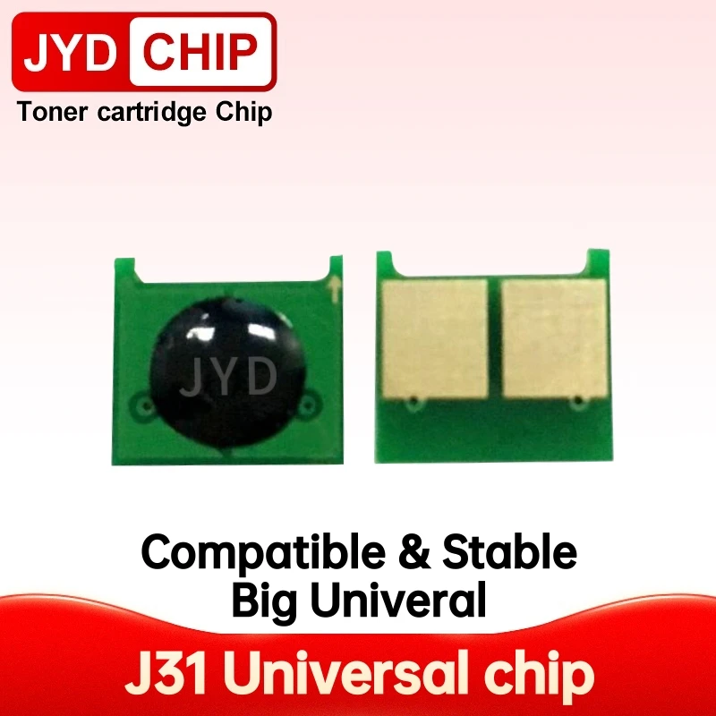 Universal J31 Toner Reset Chip Compatible for HP 83A 85A 35A 36A 78A 55A 80A 05A 1215 1025 1415 2025 M176 M251 M351 M476 CRG329
Universal J31 Toner Reset Chip Compatible for HP 83A 85A 35A 36A 78A 55A 80A 05A 1215 1025 1415 2025 M176 M251 M351 M476 CRG329