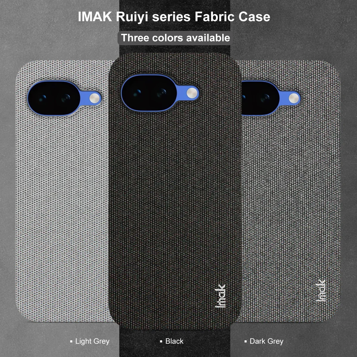 IMAK Ruiyi Series Fabric Case For Google Pixel 10a Hard Cover
IMAK Ruiyi Series Fabric Case For Google Pixel 10a Hard Cover