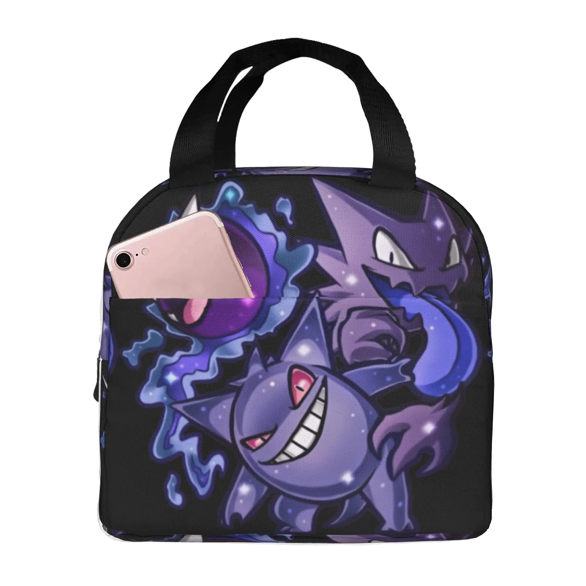 Custom G-Gengars Insulated Lunch Bag for Women Men Waterproof Cartoon Cooler Thermal Lunch Box Office Picnic Travel
Custom G-Gengars Insulated Lunch Bag for Women Men Waterproof Cartoon Cooler Thermal Lunch Box Office Picnic Travel