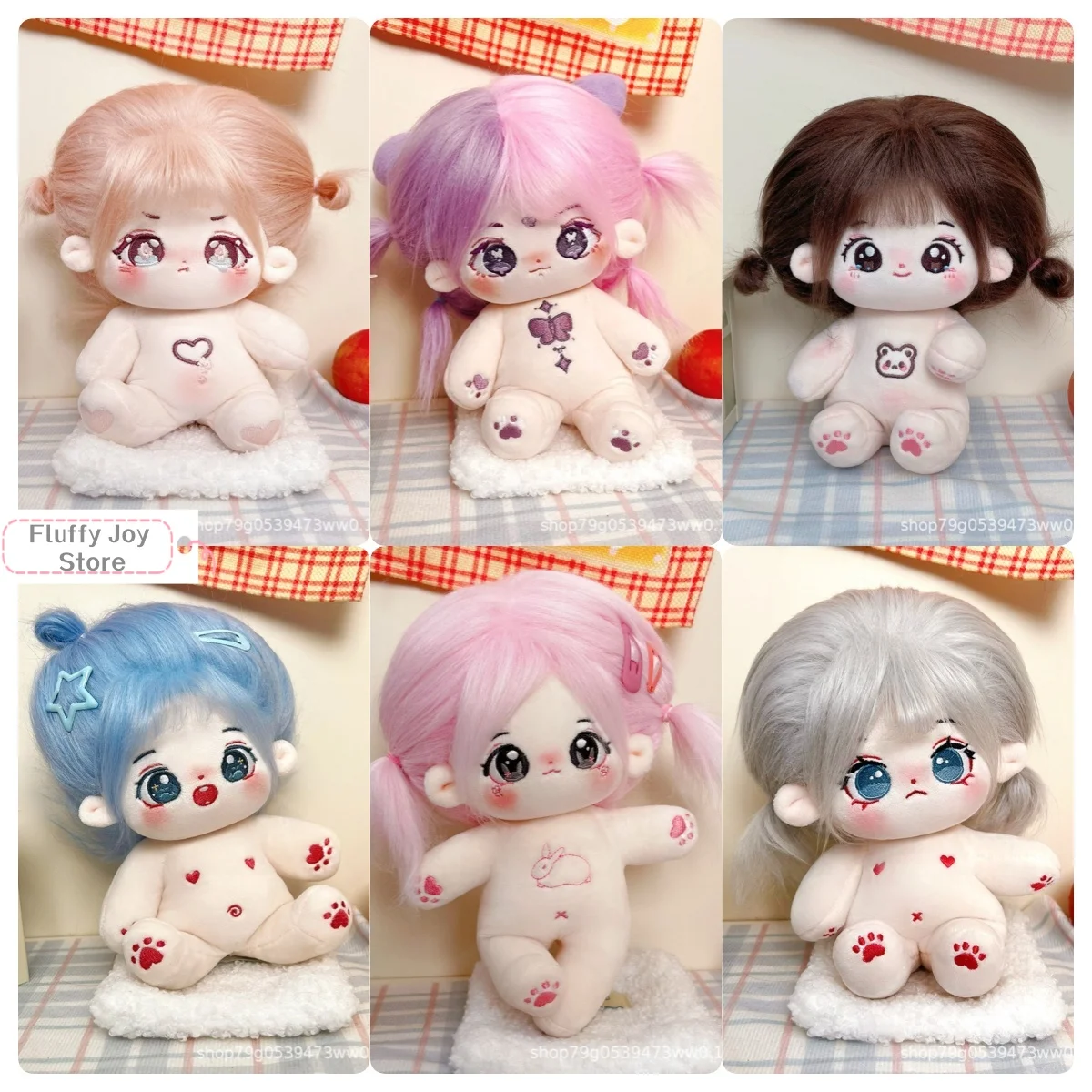 20cm Cotton Doll Plush Star Idol Dolls Kawaii Stuffed Baby Plushies No Attributes Doll Toys Fans Collection Children Girl Gifts
20cm Cotton Doll Plush Star Idol Dolls Kawaii Stuffed Baby Plushies No Attributes Doll Toys Fans Collection Children Girl Gifts