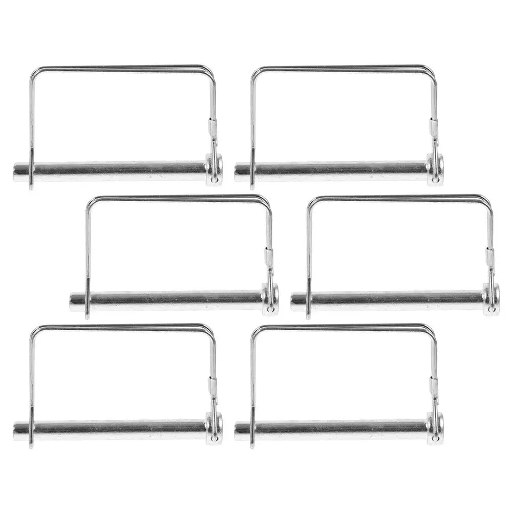 6Pcs Safety Coupler Pins Heavy Duty Trailer Hitch Locking Pin Secure Tow Trailer Applications Coupler Pin Hardware Pins
6Pcs Safety Coupler Pins Heavy Duty Trailer Hitch Locking Pin Secure Tow Trailer Applications Coupler Pin Hardware Pins