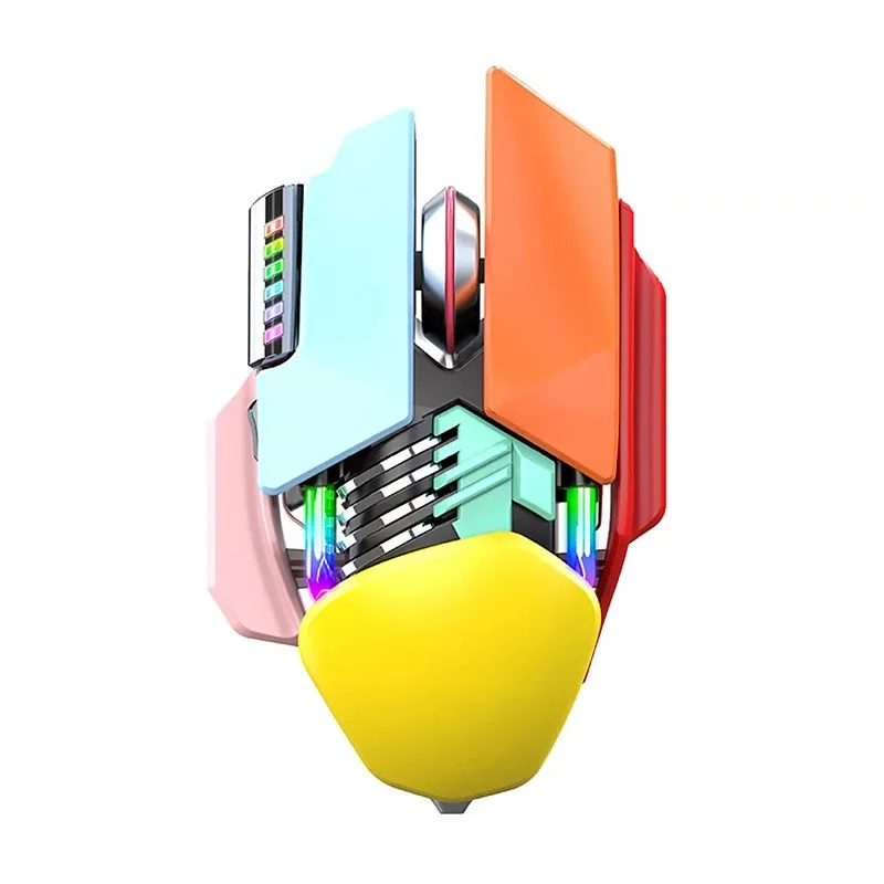 M7 RGB USB 2.4G Wireless Gaming Mouse 3200 DPI 7-button programmable Ergonomic gaming mouse for PC players
M7 RGB USB 2.4G Wireless Gaming Mouse 3200 DPI 7-button programmable Ergonomic gaming mouse for PC players