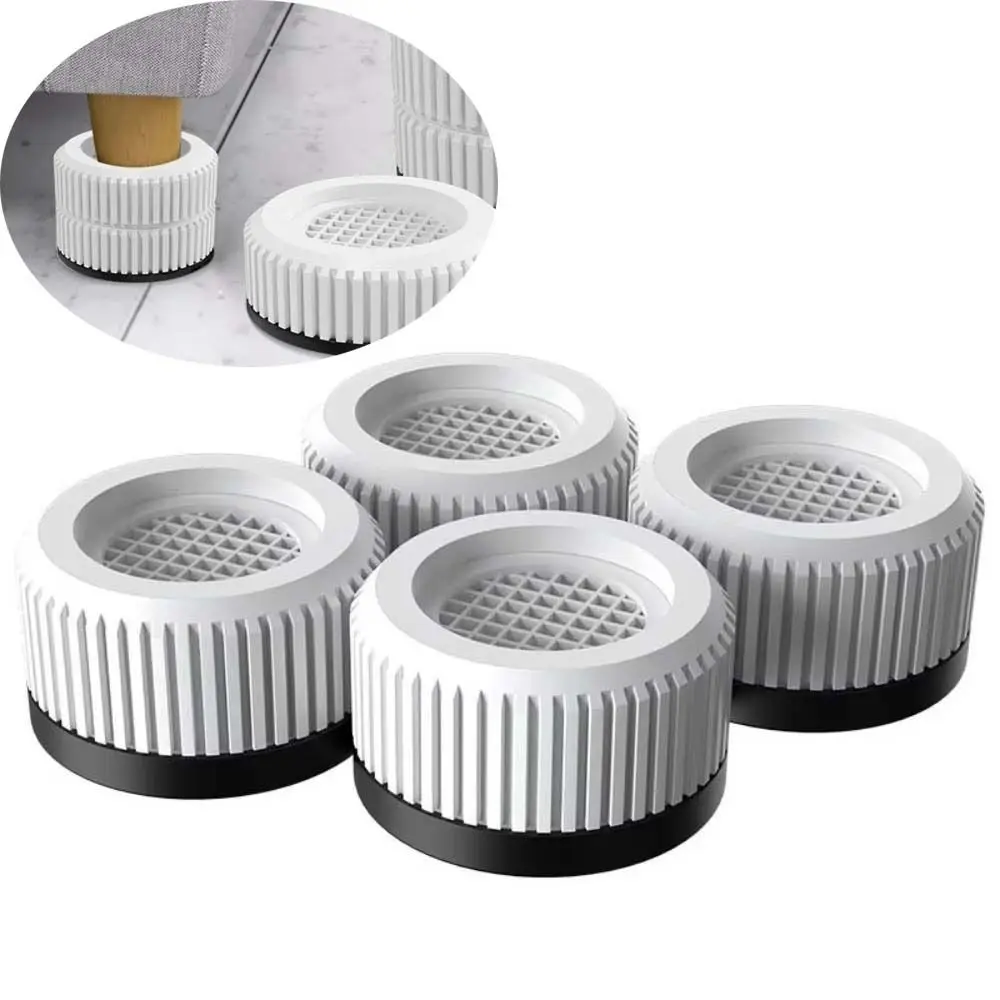 4Pcs New Anti-Shock Washing Machine Feet Pads Suction Cup Silent Shock Mute Pads Anti-slip Universal Furniture Foot Pad Home
4Pcs New Anti-Shock Washing Machine Feet Pads Suction Cup Silent Shock Mute Pads Anti-slip Universal Furniture Foot Pad Home