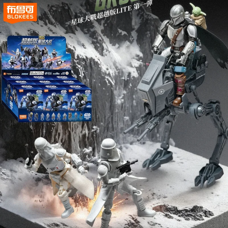 Blokees Star Wars Champion Class Lite 01 - The Mandalorian And Grogu Series Blind Box Model Kits Collect Toy Boy Gift Official
Blokees Star Wars Champion Class Lite 01 - The Mandalorian And Grogu Series Blind Box Model Kits Collect Toy Boy Gift Official