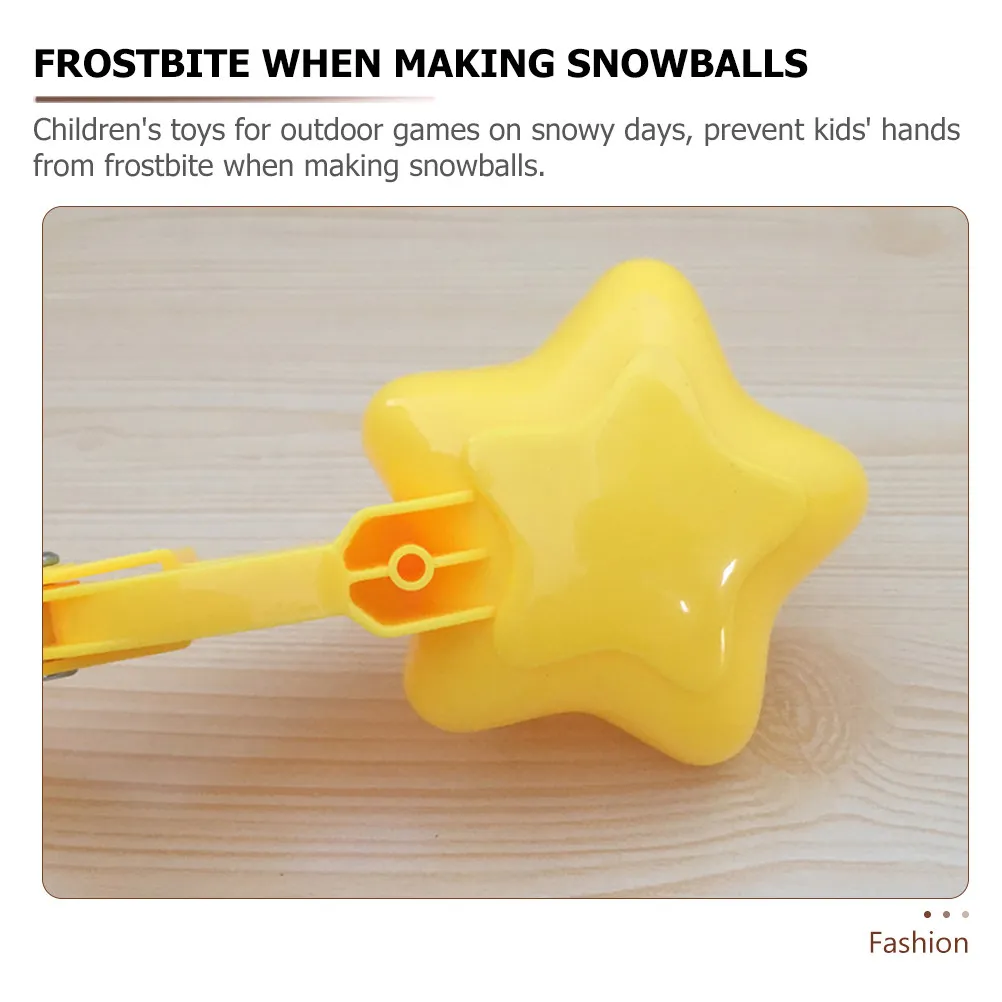 2Pcs Star Shape Winter Clips Creative Makers Kids Outdoor Snow Playthings Fun Clips
2Pcs Star Shape Winter Clips Creative Makers Kids Outdoor Snow Playthings Fun Clips