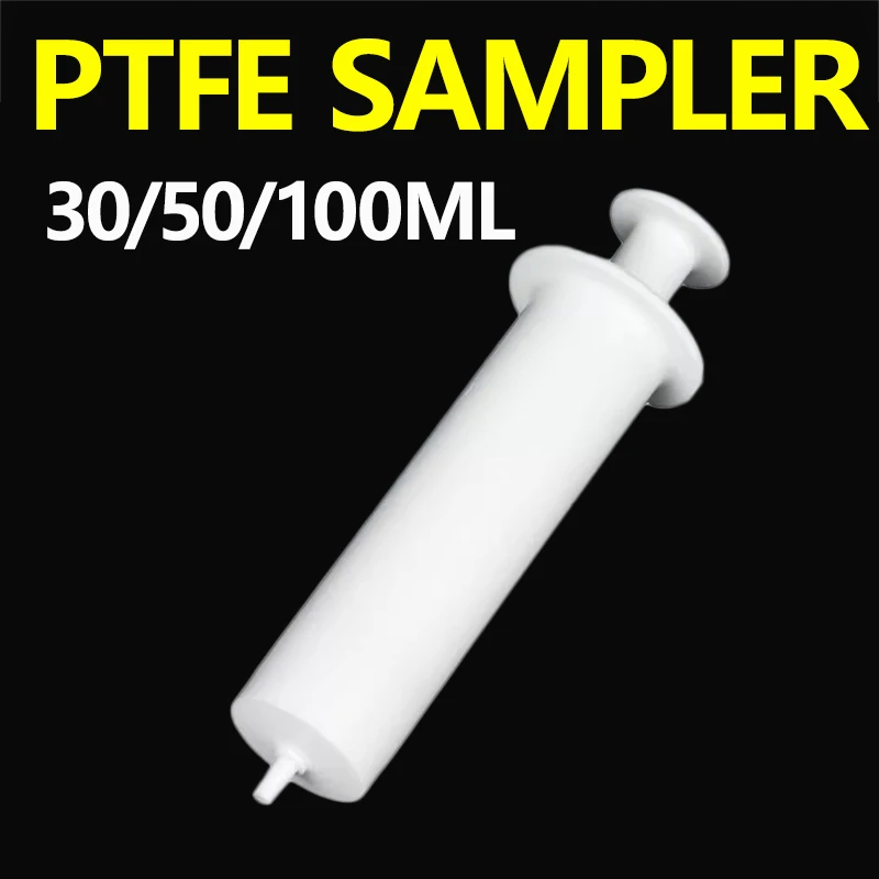 Polytetrafluoroethylene sampler 30ml 50ml 100ml PTFE corrosion resistance and high temperature resistance 1 piece
Polytetrafluoroethylene sampler 30ml 50ml 100ml PTFE corrosion resistance and high temperature resistance 1 piece