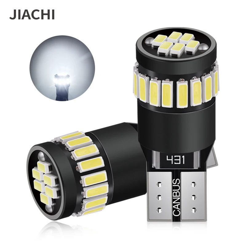 Jiachi 2PCS Canbus W5W T10 Led Car Replacement Bulbs 4014 SMD 21 Chip DC12V 6000K White 501 168 194 Dome Interior Reading Lamp
Jiachi 2PCS Canbus W5W T10 Led Car Replacement Bulbs 4014 SMD 21 Chip DC12V 6000K White 501 168 194 Dome Interior Reading Lamp