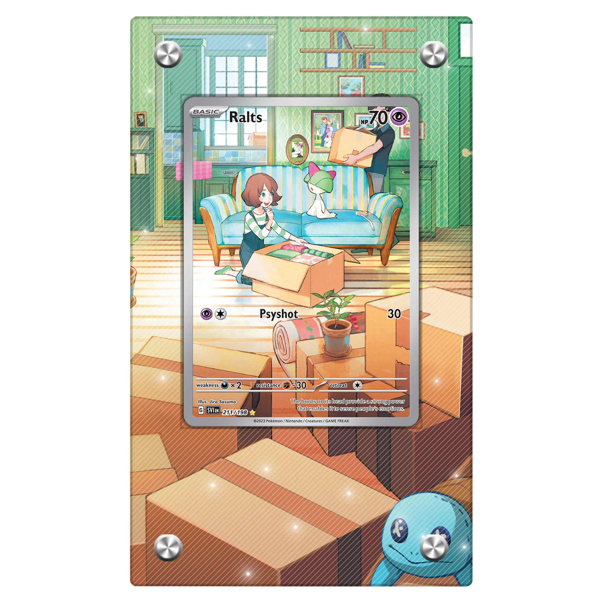 New Diy Self Made Ptcg Ralts Acrylic Card Bricks Ptcg Squirtle Collection Card Card Display Stand No Cards Included
New Diy Self Made Ptcg Ralts Acrylic Card Bricks Ptcg Squirtle Collection Card Card Display Stand No Cards Included