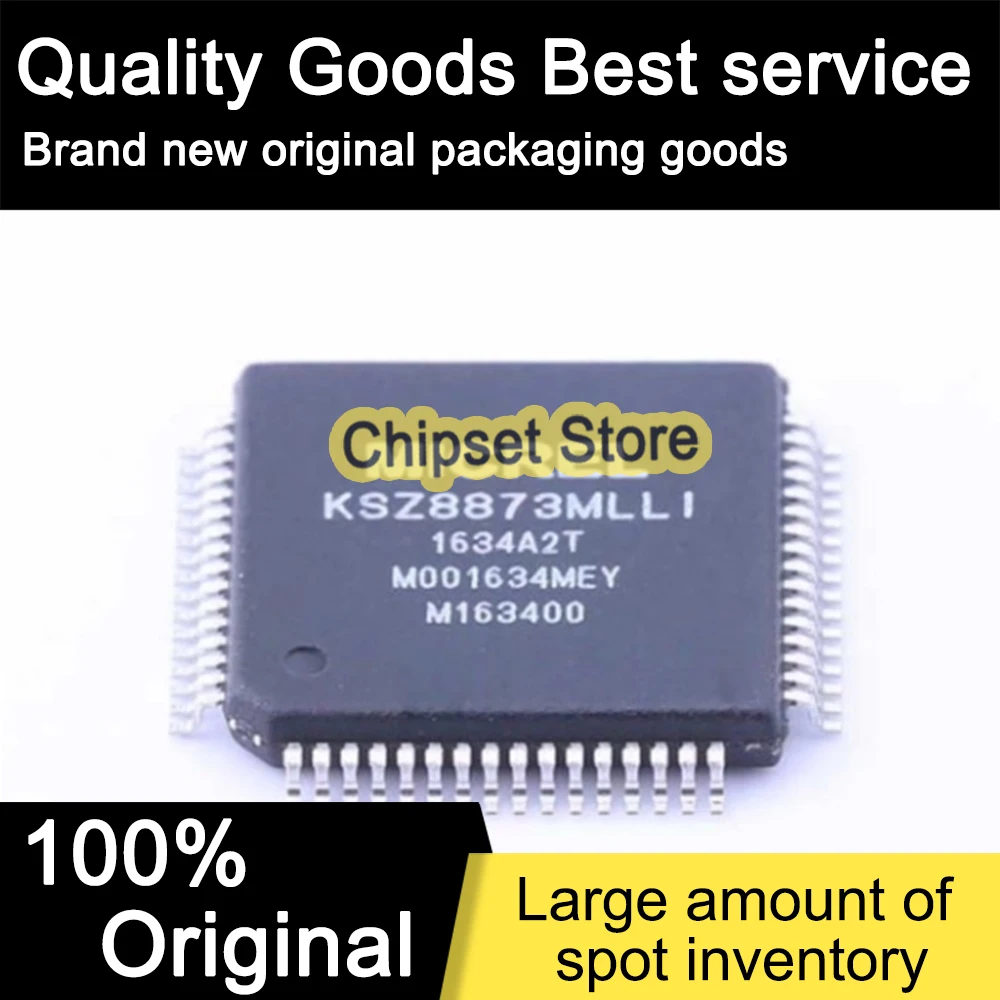 KSZ8873MLLI-TR KSZ8873MLLI LQFP IC 100% Brand new
KSZ8873MLLI-TR KSZ8873MLLI LQFP IC 100% Brand new