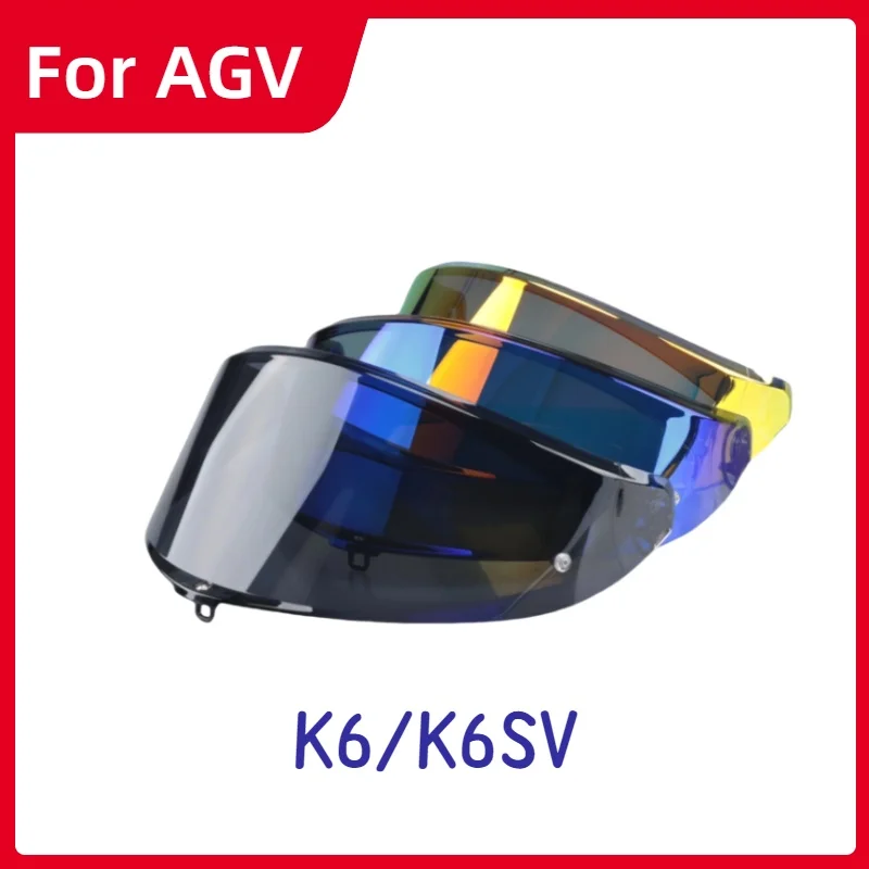 Motorcycle Helmet Lenses, Night Vision Compatible Agv K6 Lens Accessories, Multi-Color Aurora Plated Lenses
Motorcycle Helmet Lenses, Night Vision Compatible Agv K6 Lens Accessories, Multi-Color Aurora Plated Lenses