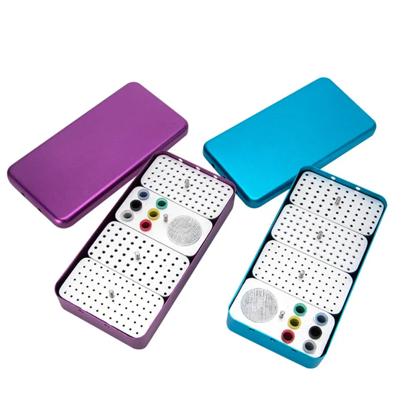 1pcs Dental Sterilization Box For Bur Reamer Endodontic Box Aluminum Alloy Needle Sterilization Box Scaler Tips Burs Endo Holder
1pcs Dental Sterilization Box For Bur Reamer Endodontic Box Aluminum Alloy Needle Sterilization Box Scaler Tips Burs Endo Holder