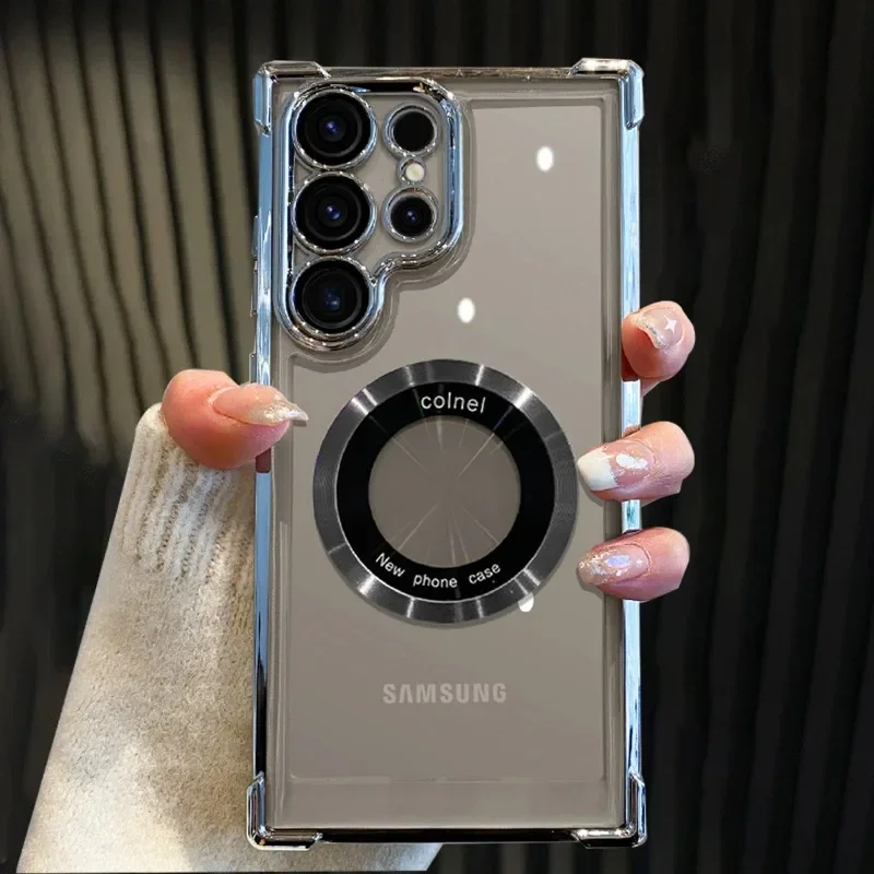 For Magsafe Magnetic Phone Case for Samsung Galaxy S24 Ultra S23 FE S22Plus A54 A34 A25 A15 A35 A55 A53 Note 20 Shockproof Cover
For Magsafe Magnetic Phone Case for Samsung Galaxy S24 Ultra S23 FE S22Plus A54 A34 A25 A15 A35 A55 A53 Note 20 Shockproof Cover