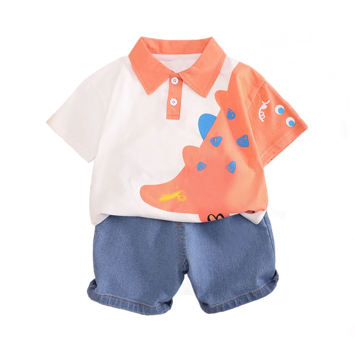 2PCS Summer Baby Boy Vacation Outfits 2025 Korean Kids Boys Casual Cartoon Short Sleeve T-shirts and Shorts Infant Clothes Set
2PCS Summer Baby Boy Vacation Outfits 2025 Korean Kids Boys Casual Cartoon Short Sleeve T-shirts and Shorts Infant Clothes Set
