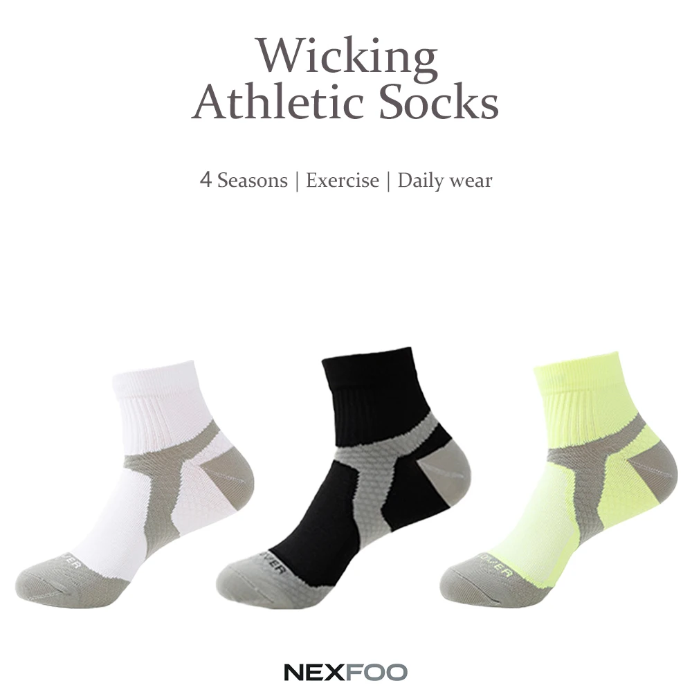 Athletic Ankle Socks for Men Women Arch Ankle Support Breathable Elastic for Running Cycling Fitness Low Cut Sports Crew Socks
Athletic Ankle Socks for Men Women Arch Ankle Support Breathable Elastic for Running Cycling Fitness Low Cut Sports Crew Socks