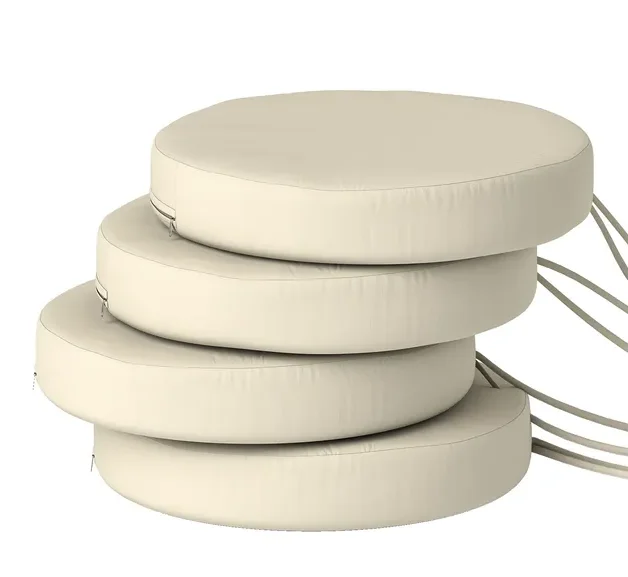 Outsunny Patio Chair Cushions Set of 4 Round Seat Cushions for Dining Bistro Chairs Machine Washable, 15" x 15" x 3", Cream Whit
Outsunny Patio Chair Cushions Set of 4 Round Seat Cushions for Dining Bistro Chairs Machine Washable, 15" x 15" x 3", Cream Whit