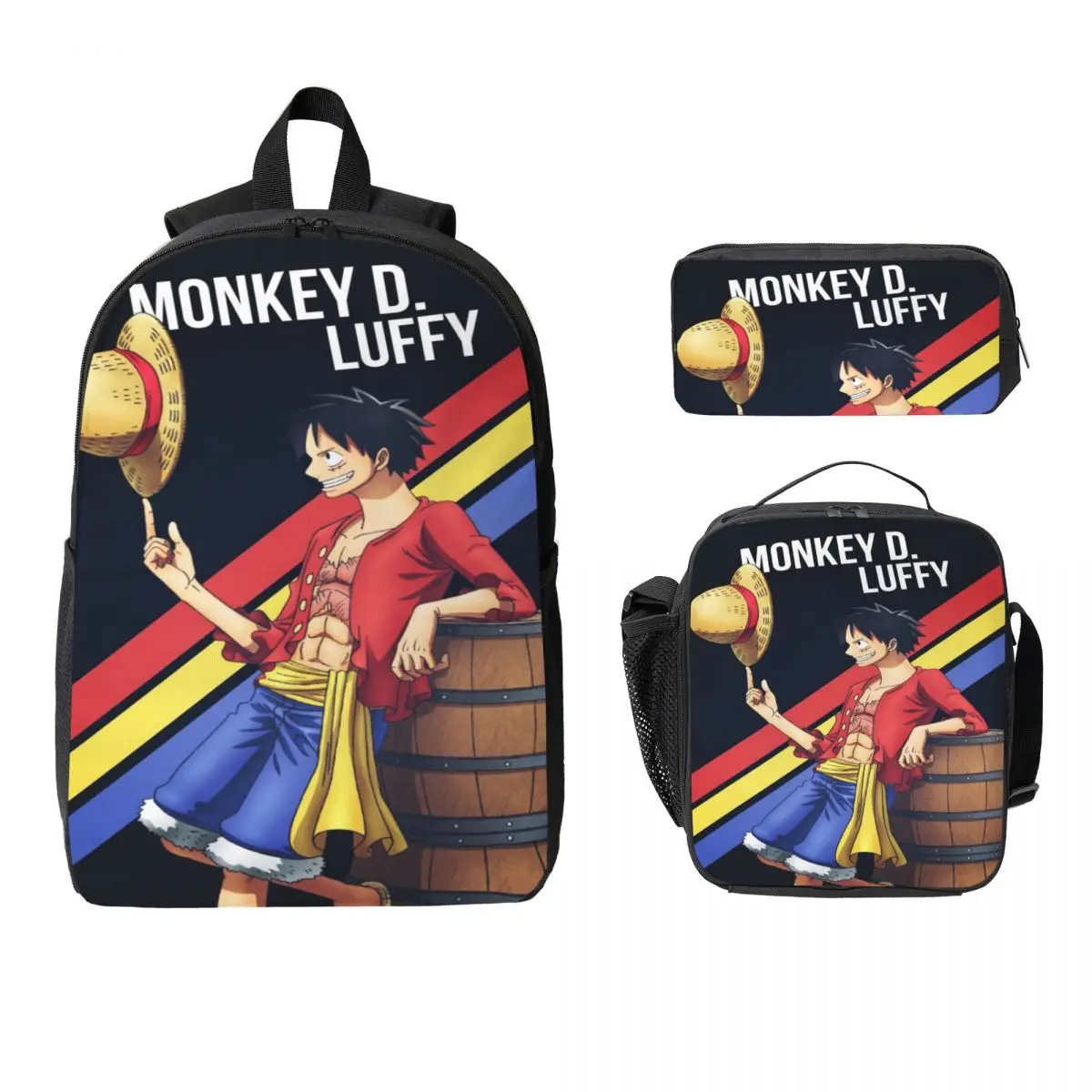 Luffys O-one-pieces Kids Backpack Lunch Box Pen Bags for Boys Girls Preschool Backpacks Lightweight School bag Bookbag Set
Luffys O-one-pieces Kids Backpack Lunch Box Pen Bags for Boys Girls Preschool Backpacks Lightweight School bag Bookbag Set