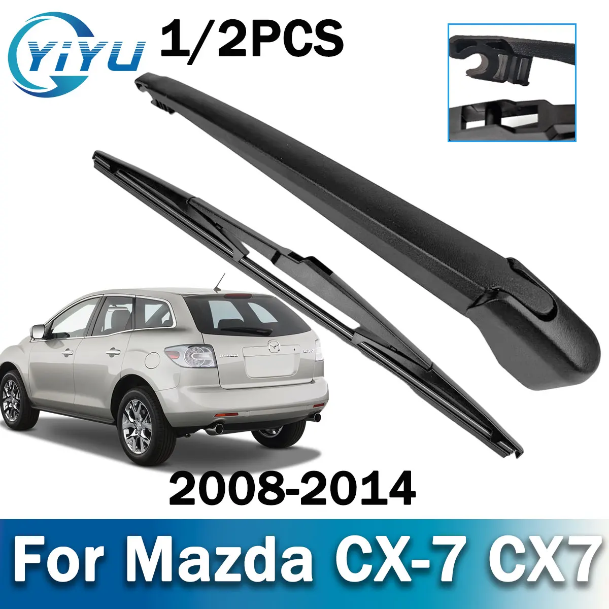 1/2PCS Car Windshield Windscreen Rear Wiper Arm Wiper Blade For Mazda CX-7 CX7 2008-2014 Car Wipers Brushes Accessories
1/2PCS Car Windshield Windscreen Rear Wiper Arm Wiper Blade For Mazda CX-7 CX7 2008-2014 Car Wipers Brushes Accessories