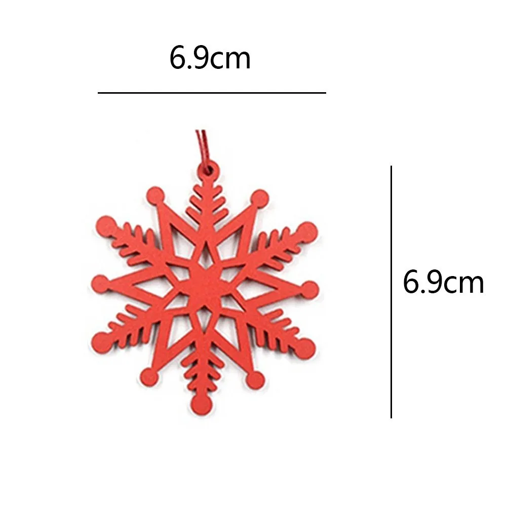 6Pcs Christmas Wooden Snowflakes Decorations Christmas Tree Windowsill Hanging Ornaments Party Ceiling Festive Pendant 6.9cm
6Pcs Christmas Wooden Snowflakes Decorations Christmas Tree Windowsill Hanging Ornaments Party Ceiling Festive Pendant 6.9cm