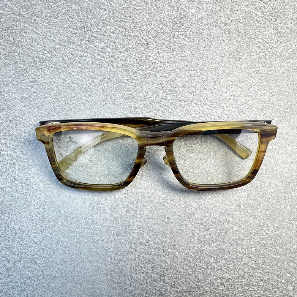 Man Women Glasses Frames Square Business Vintage Handmade Honey Black Horn Prescription Eyeglass Frames Optical Lenses Eyewear
Man Women Glasses Frames Square Business Vintage Handmade Honey Black Horn Prescription Eyeglass Frames Optical Lenses Eyewear