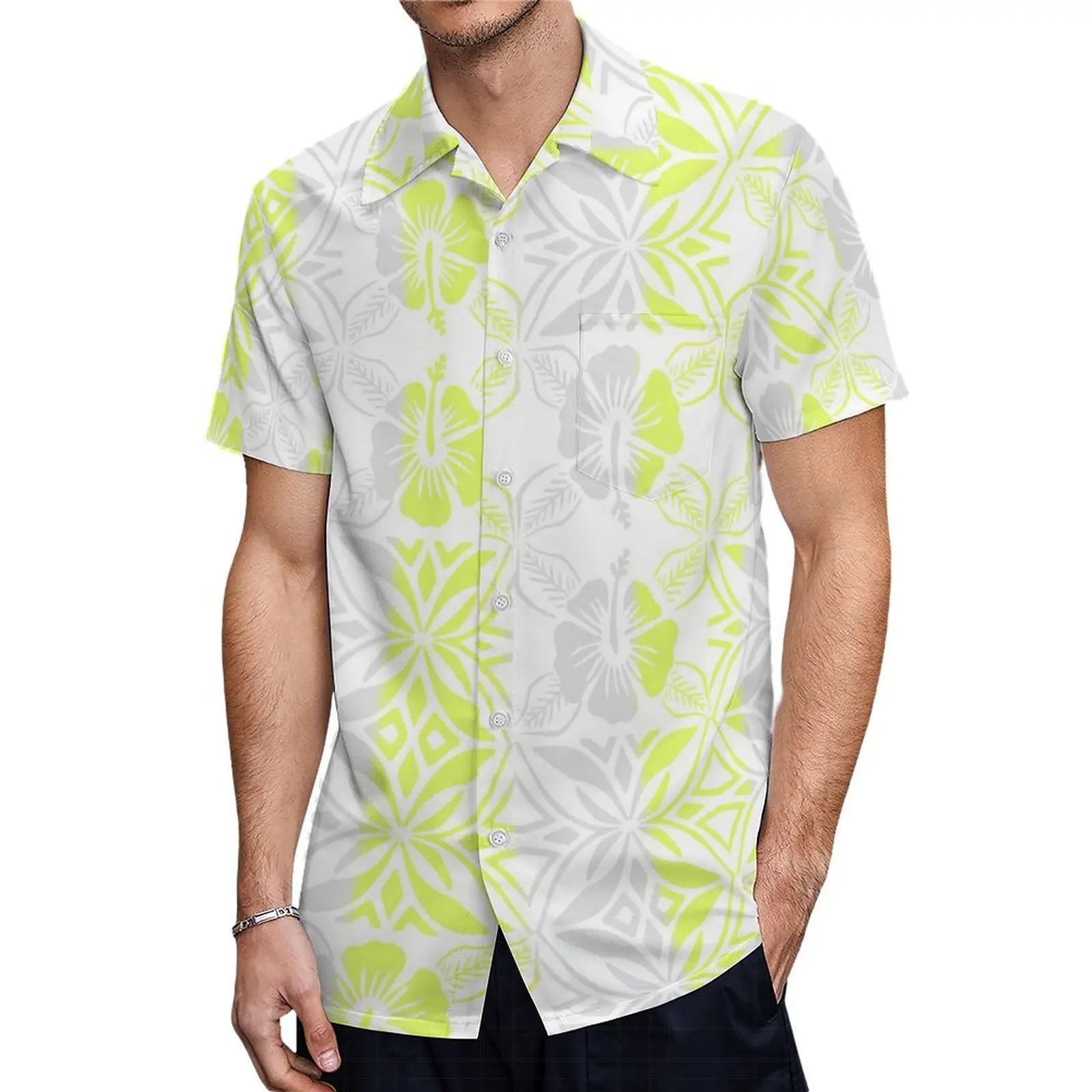 New Wholesale Custom Polynesian Samoa Tribal Print Men's Shirts Short Sleeve Hawaiian Shirt Plus Size Men Clothing
New Wholesale Custom Polynesian Samoa Tribal Print Men's Shirts Short Sleeve Hawaiian Shirt Plus Size Men Clothing