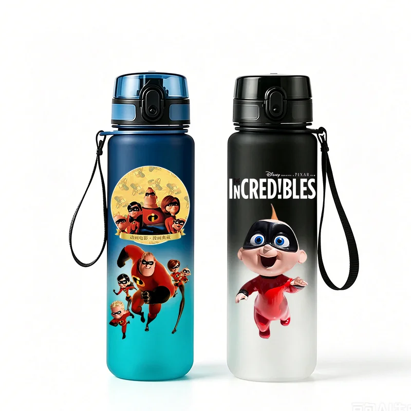 BPA Free The Incredibles Pop Flip Lid Water Bottle Gradient Matte Portable Student Outdoor Cup with Lanyard
BPA Free The Incredibles Pop Flip Lid Water Bottle Gradient Matte Portable Student Outdoor Cup with Lanyard