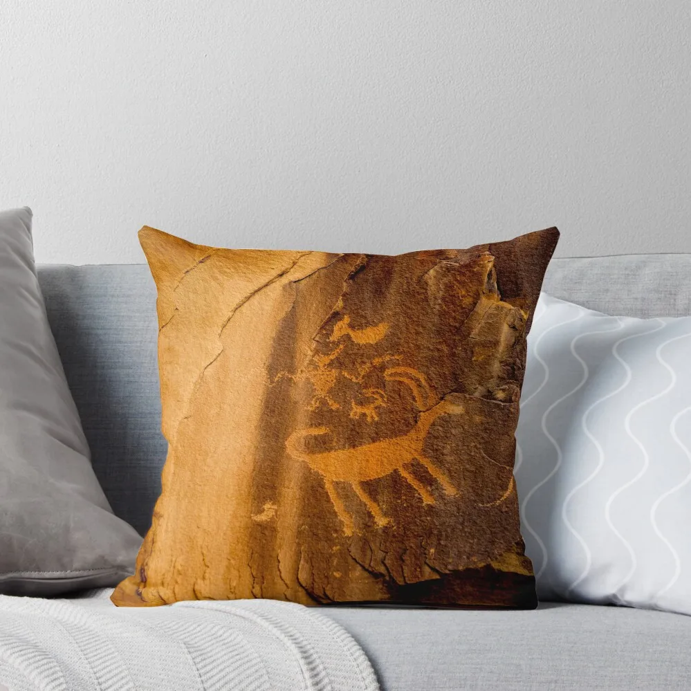 Big Horn Sheep Petroglyph - Nine Mile Canyon - Utah Throw Pillow Pillow Covers Decorative Plaid Sofa luxury decor pillow
Big Horn Sheep Petroglyph - Nine Mile Canyon - Utah Throw Pillow Pillow Covers Decorative Plaid Sofa luxury decor pillow
