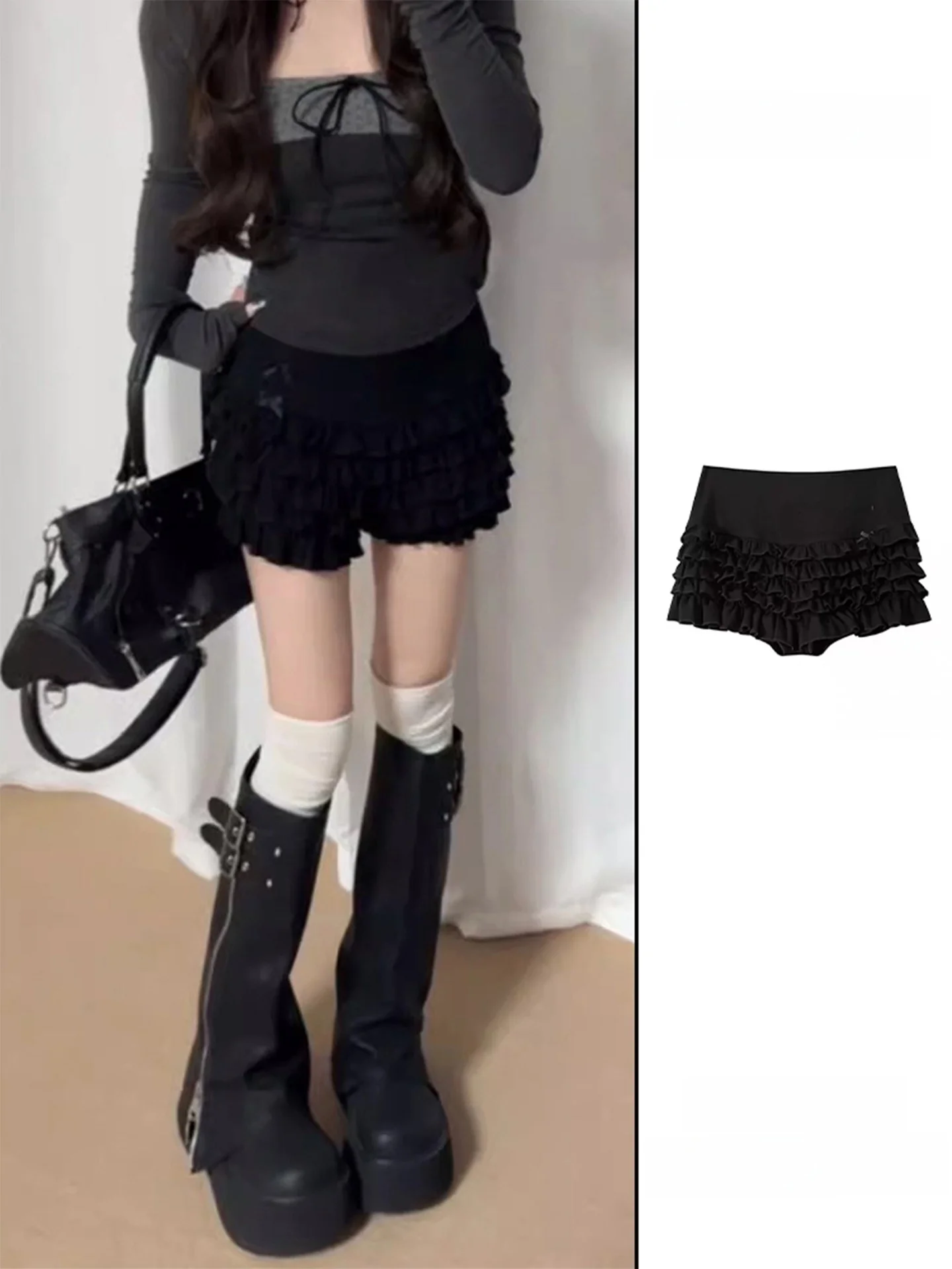 Ballet Style High Waist Half Skirt with Bow And Wood Grain for Women Spring Sweet Short Cake Skirt Breathable Casual
Ballet Style High Waist Half Skirt with Bow And Wood Grain for Women Spring Sweet Short Cake Skirt Breathable Casual