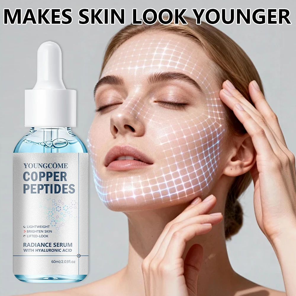 YOUNGCOME Copper Peptides Serum with Hyaluronic Acid - Lightweight Deep Hydrating Serum for Boost radiance 40/60ml
YOUNGCOME Copper Peptides Serum with Hyaluronic Acid - Lightweight Deep Hydrating Serum for Boost radiance 40/60ml