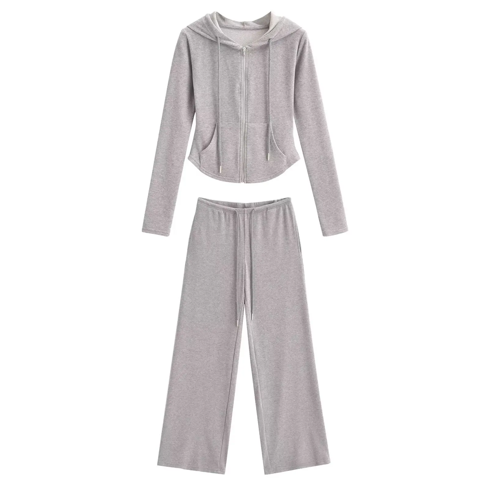American Style Hot Girl Hooded Long Sleeve Zipper Jacket Casual High Waist Long Pants Two Piece Set Slimming Fashion Set for ...
American Style Hot Girl Hooded Long Sleeve Zipper Jacket Casual High Waist Long Pants Two Piece Set Slimming Fashion Set for ...