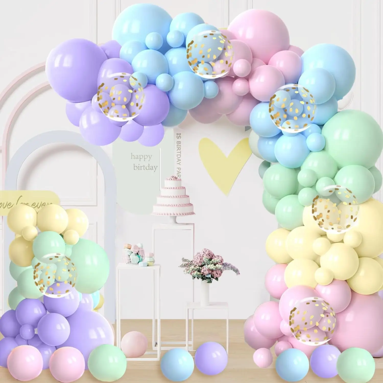 Набор из розовых латексных шаров, 117 шт., подходит для вечеринок по случаю дня рождения, свадьбы, вечеринок ко Дню святого Валентина
Набор из розовых латексных шаров, 117 шт., подходит для вечеринок по случаю дня рождения, свадьбы, вечеринок ко Дню святого Валентина