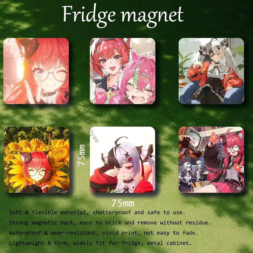 NTE N-Neverness to E-Everness Nanally Fridge Magnet Personalized Magnetic Durable Plastic Square Picture Surface Fridge Magnets
NTE N-Neverness to E-Everness Nanally Fridge Magnet Personalized Magnetic Durable Plastic Square Picture Surface Fridge Magnets