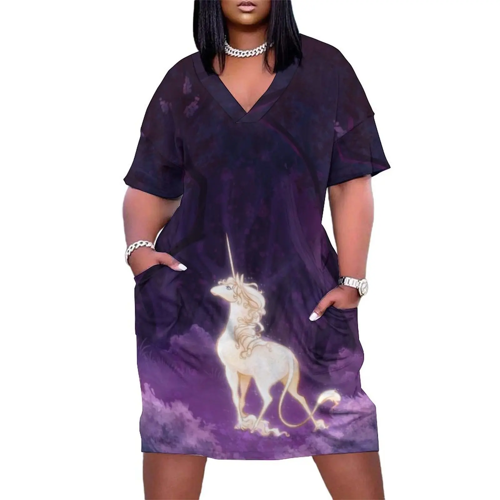Unicorn in a Lilac Wood Loose Pocket Dress evening dress women summer dresses ladies 2025
Unicorn in a Lilac Wood Loose Pocket Dress evening dress women summer dresses ladies 2025