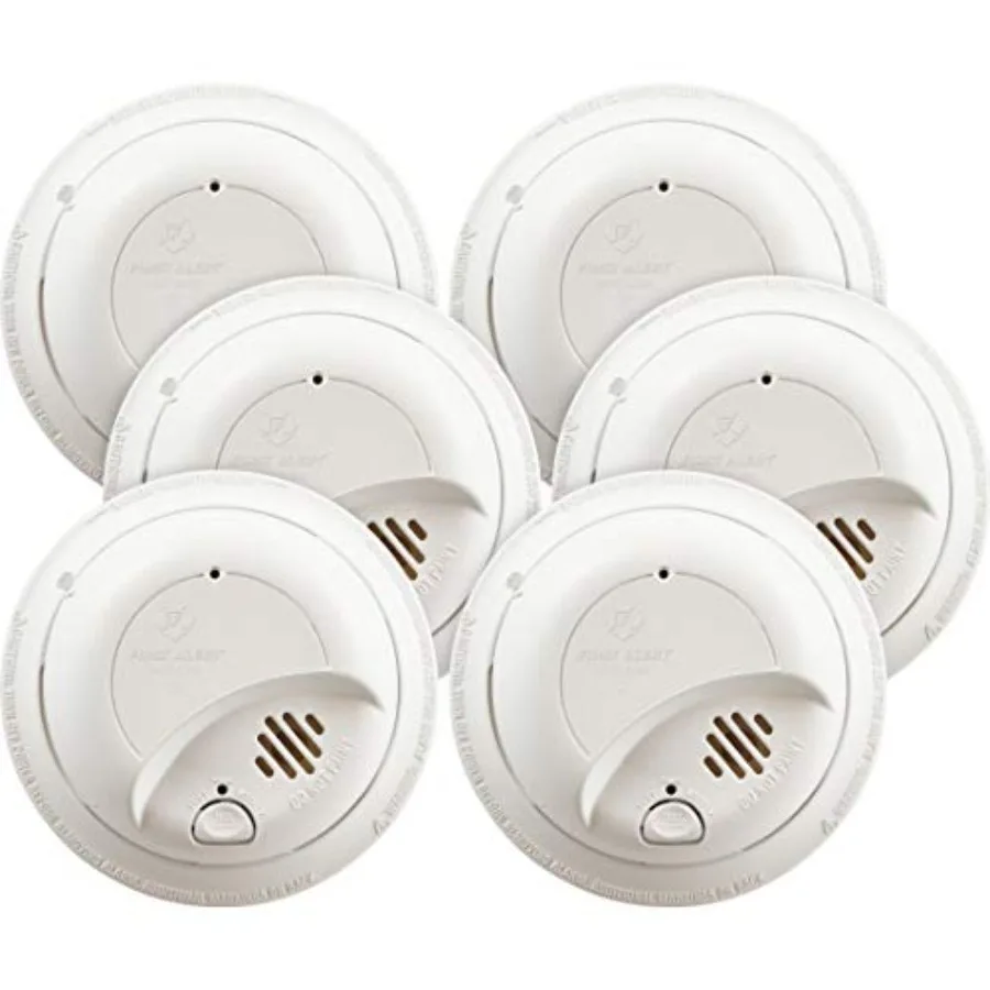 BRK SMI100-AC Hardwired Smoke Detector with Battery Backup 6-Pack
BRK SMI100-AC Hardwired Smoke Detector with Battery Backup 6-Pack