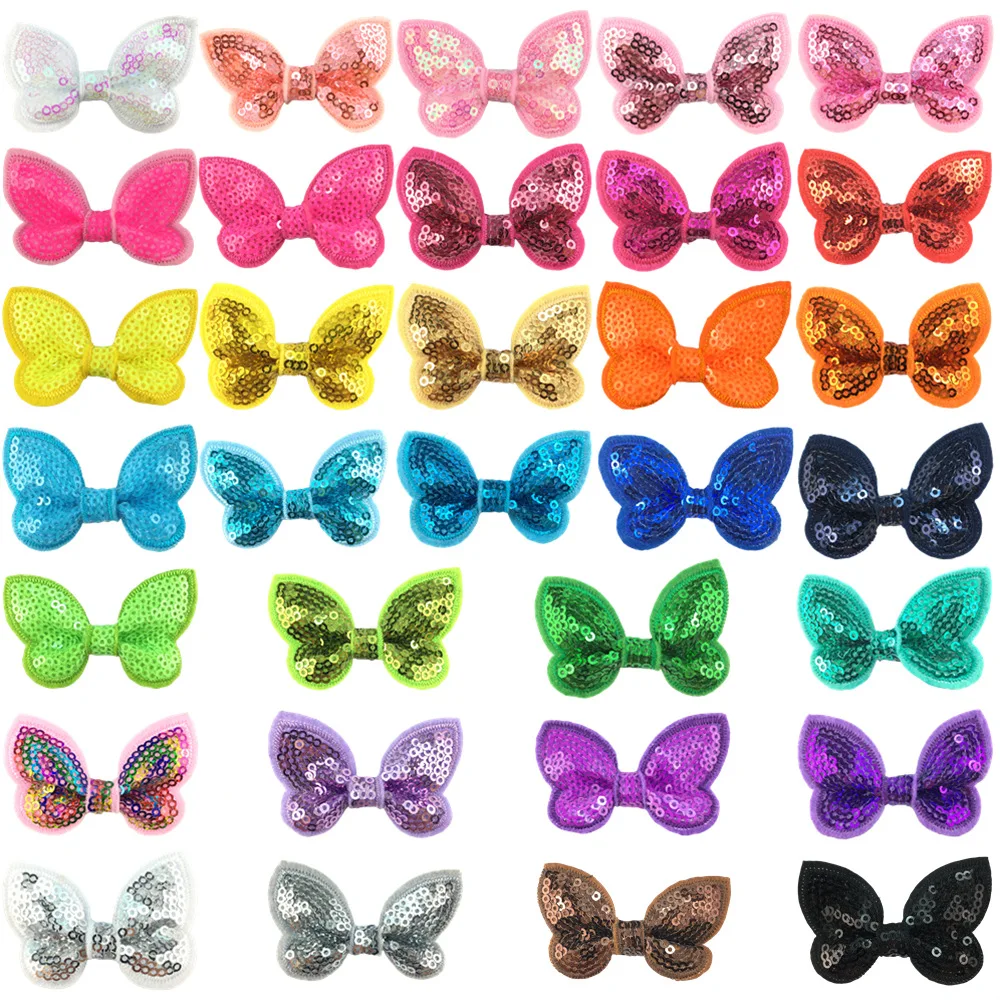 5 см детские аксессуары для волос с вышивкой и блестками, бант из бисера, имитация галстука-бабочки, сделай сам, 32 цвета, оптовая продажа, 600 шт.
5 см детские аксессуары для волос с вышивкой и блестками, бант из бисера, имитация галстука-бабочки, сделай сам, 32 цвета, оптовая продажа, 600 шт.
