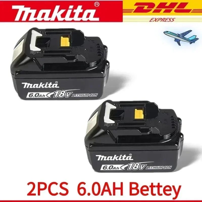 Makita Original 6.0Ah 18V Rechargeable Battery, Suitable For Makita BL1850B BL1840 BL1830 BL1830B BL1830B Electric Tool Batteres
Makita Original 6.0Ah 18V Rechargeable Battery, Suitable For Makita BL1850B BL1840 BL1830 BL1830B BL1830B Electric Tool Batteres
