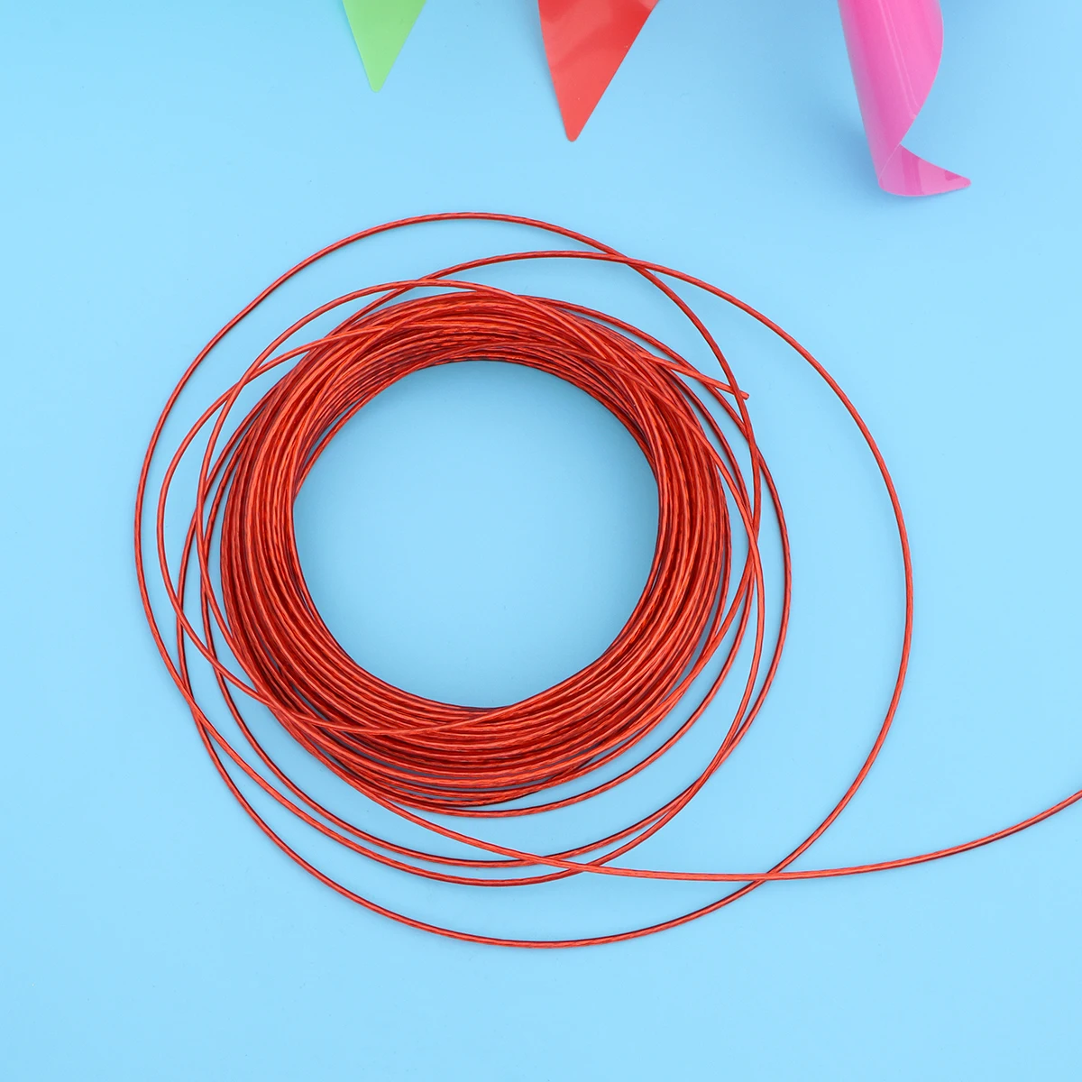100pcs Plastic Windmill String Foldable Windmill Rope Outdoor Camping Picnic Decoration Garden Lawn Decor Steel Rope Included
100pcs Plastic Windmill String Foldable Windmill Rope Outdoor Camping Picnic Decoration Garden Lawn Decor Steel Rope Included