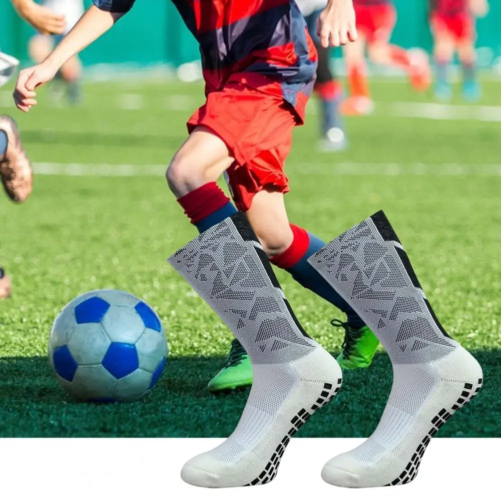 1 Pair Useful Soccer Socks Breathable Cotton Sport Socks Stretchy Ventilating Comfort Running Socks
1 Pair Useful Soccer Socks Breathable Cotton Sport Socks Stretchy Ventilating Comfort Running Socks
