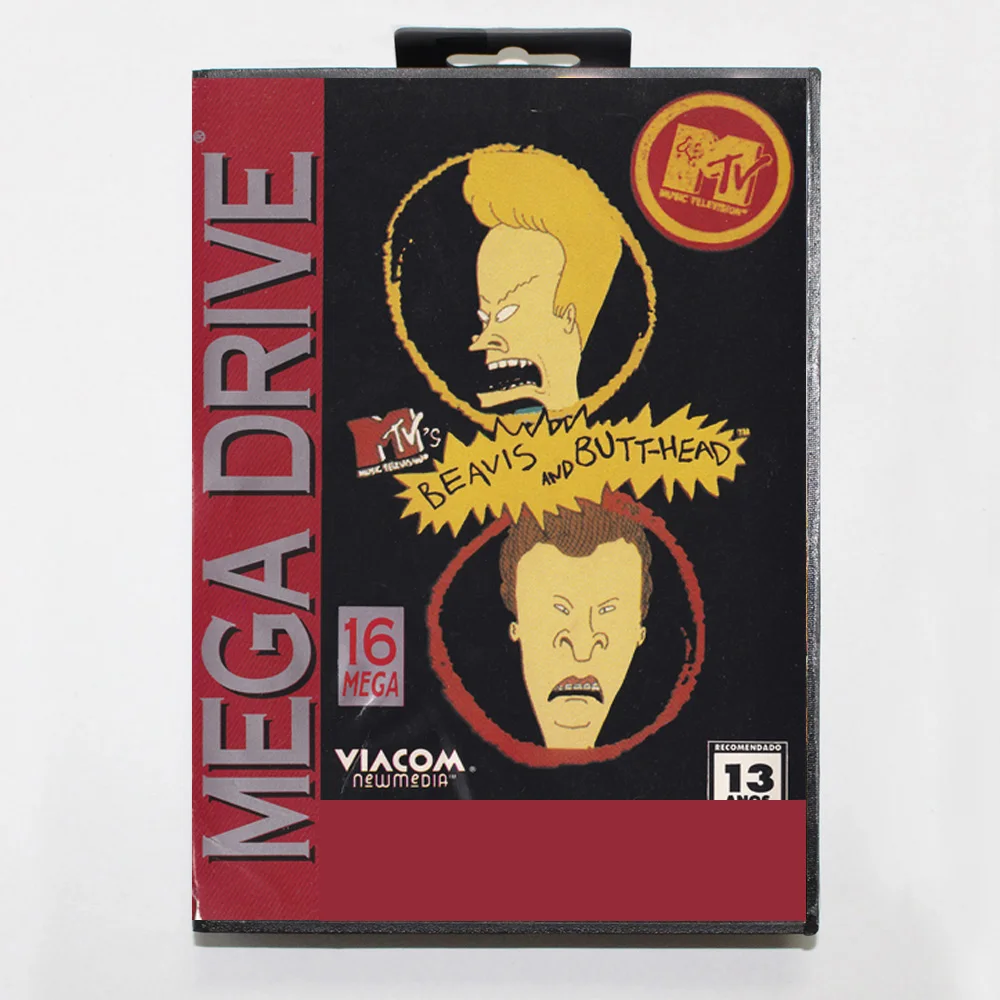 Новое поступление, игровая карта Beavis and Butt-Head MD, 16-битный чехол BR для картриджа игровой консоли Sega Megadrive Genesis
Новое поступление, игровая карта Beavis and Butt-Head MD, 16-битный чехол BR для картриджа игровой консоли Sega Megadrive Genesis