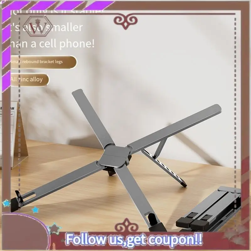 Latest Ergonomic Laptop Stand In Silver, Adjustable Height, Foldable Design For Easy Storage
Latest Ergonomic Laptop Stand In Silver, Adjustable Height, Foldable Design For Easy Storage